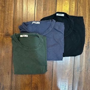 Lot of 3 Buck Mason T-Shirts - Medium